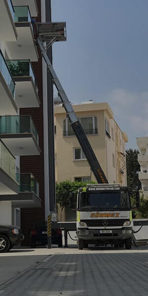 Kıbrıs Asansörlü Nakliyat Evden Eve Nakliye Girne Lefkoşa Gazimağusa Güzelyurt Lefke İskele 